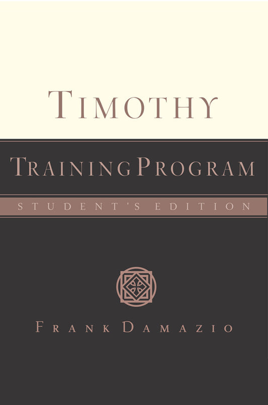 Timothy Training Manual